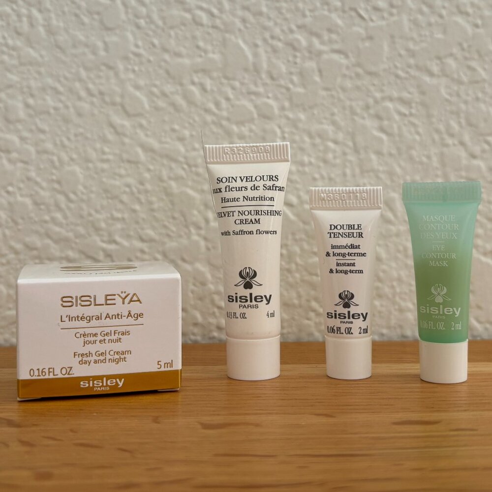 Lot 4 Sisley Paris Skincare Samples BNIB